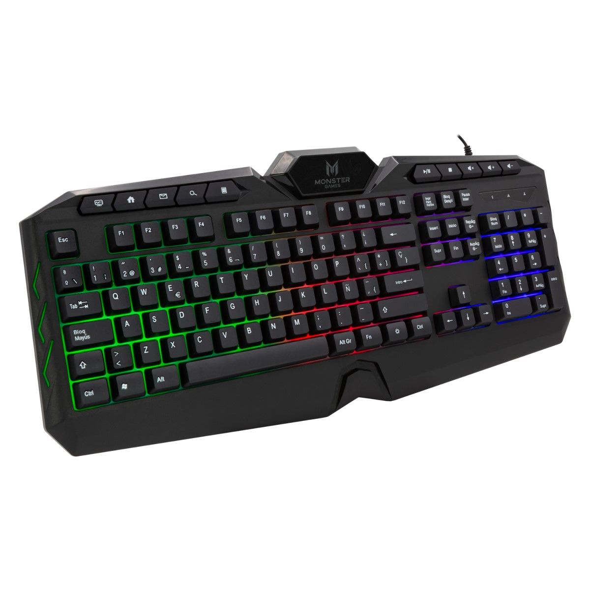 TECLADO GAMER MONSTER ONSET TECLADO GAMER MONSTER ONSET
